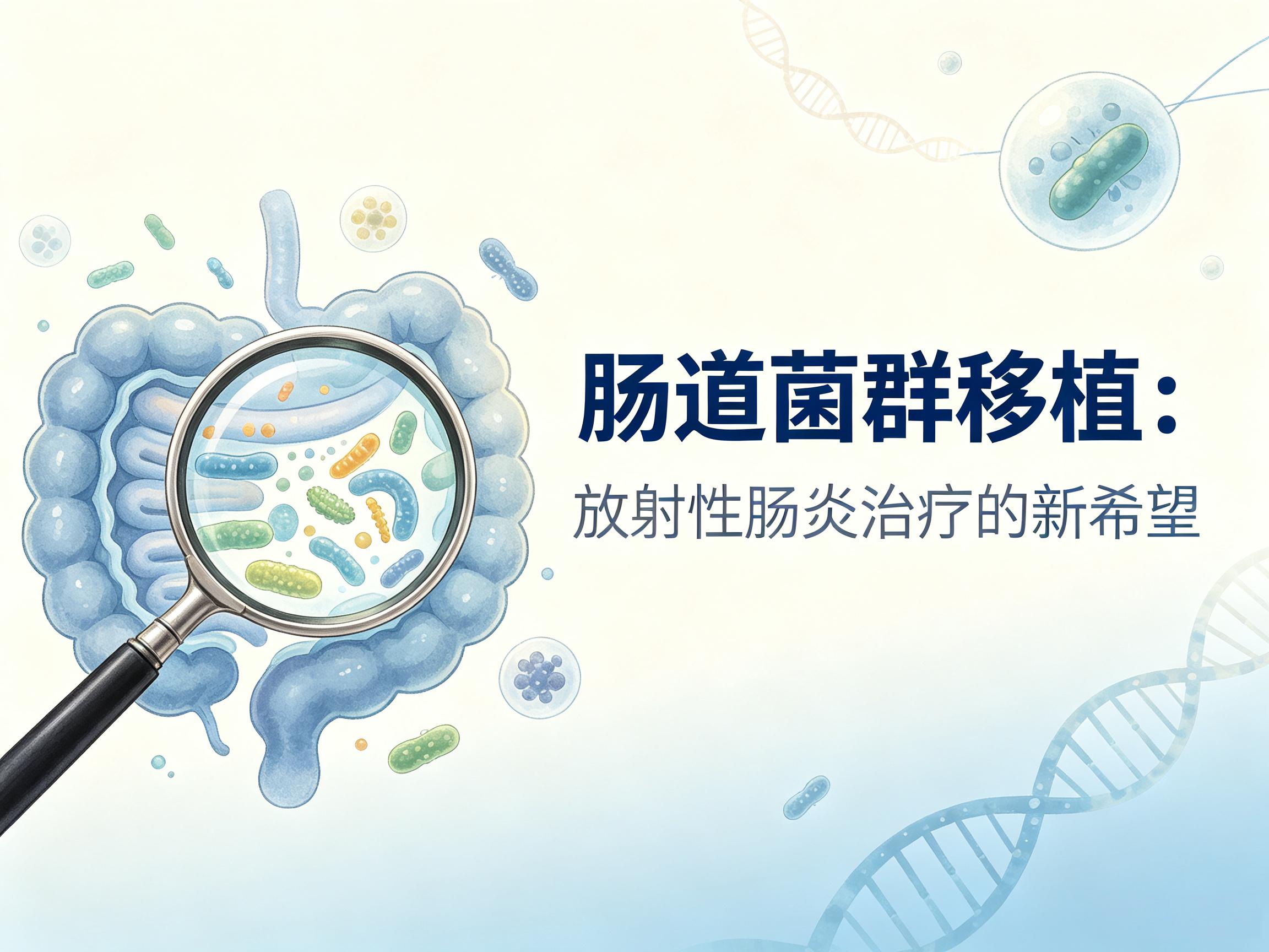荆门市|第3期 肠道菌群移植：放射性肠炎治疗的新希望